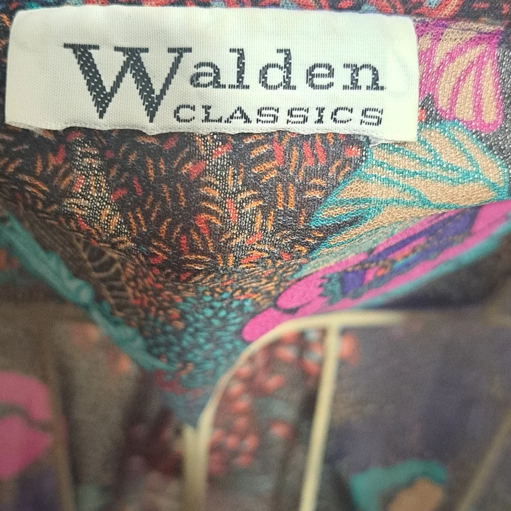 Vintage Walden Classics Boho Retro Witchy Dress with Belt, Size Medium-Large. - Picture 4 of 15
